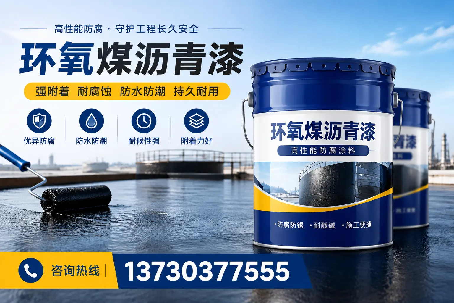 如何判断环氧煤沥青漆的质量?扶沟消费者指南
